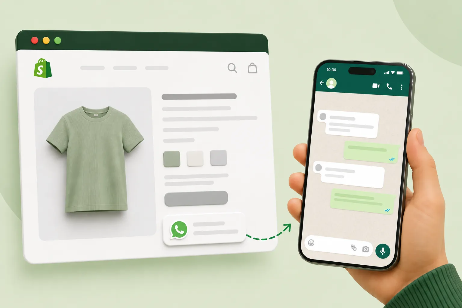 How to Add a WhatsApp Button to Shopify Store